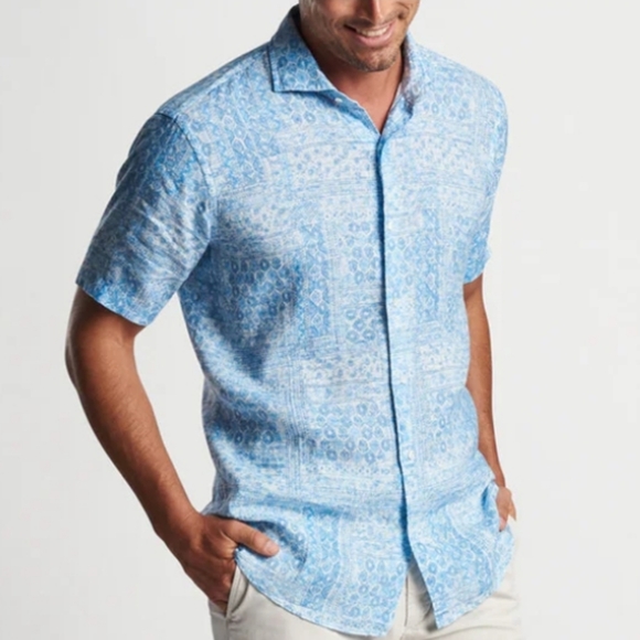 Peter Millar Other - Peter Millar Lian Linen Sports Shirt